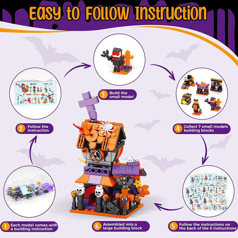 Halloween Byggekloss Blindboks