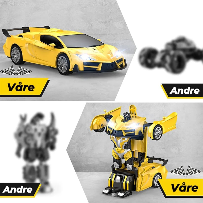 Fjernstyrt Transformerende Robotbil
