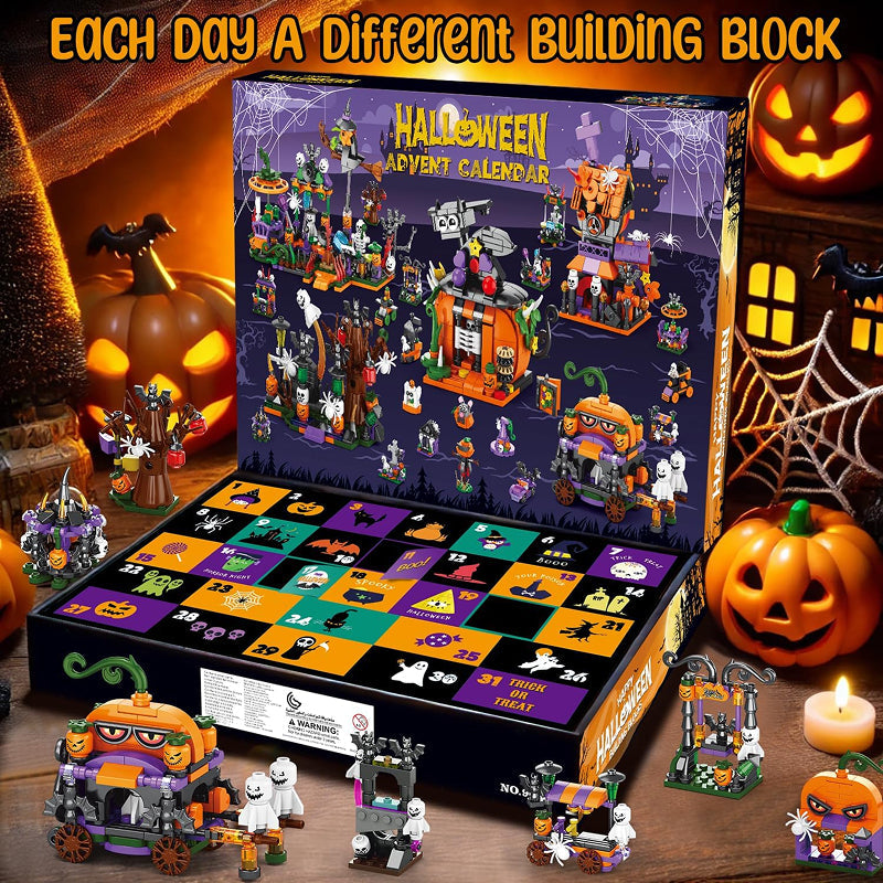 Halloween Byggekloss Blindboks