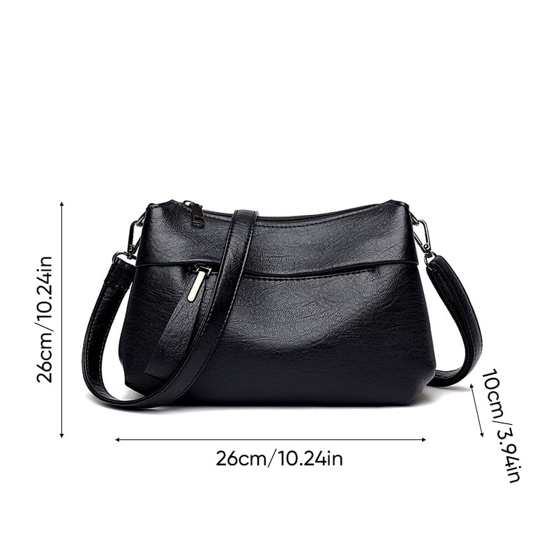 Fasjonabel og Allsidig Crossbody Skulderveske