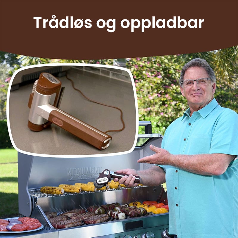 Elektrisk Børstefri Grillrens