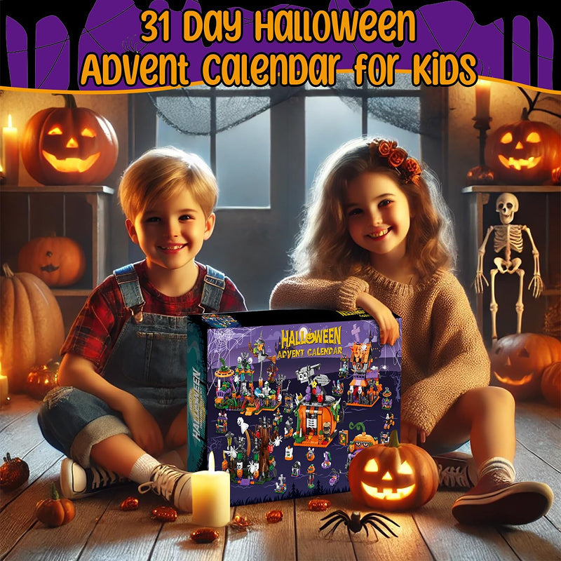 Halloween Byggekloss Blindboks
