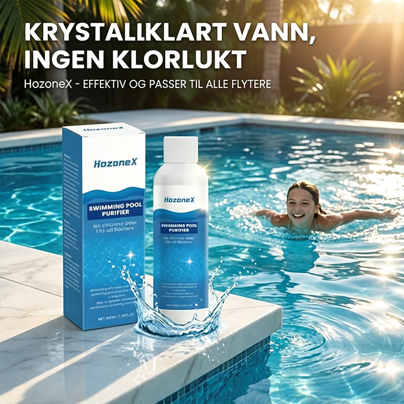 Væske for Bassengvannrensing