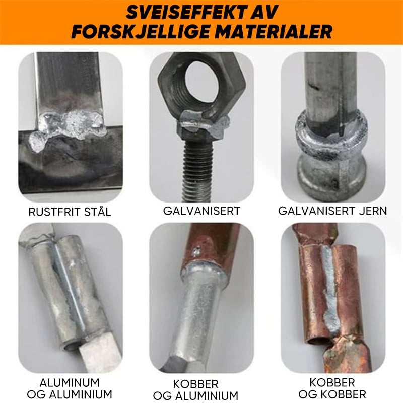 Pulverkjernede Aluminiums Sveisestenger