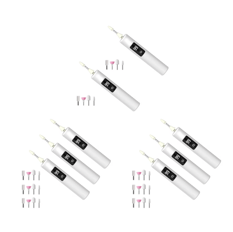 Elektrisk neglesliper med LED-lys