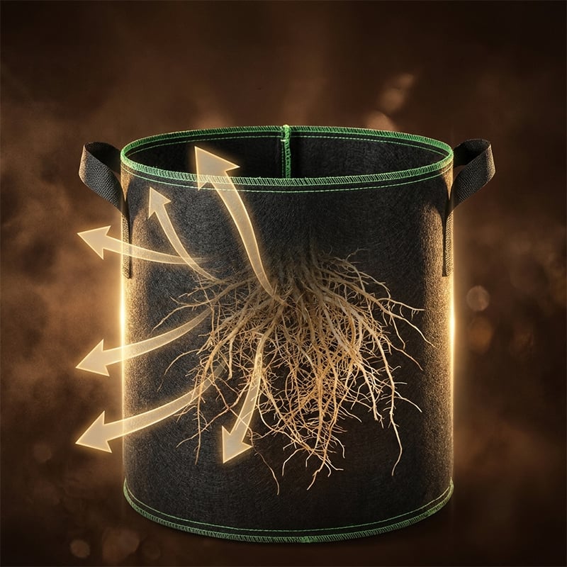 Luftings-Poser i Stoff til Planter