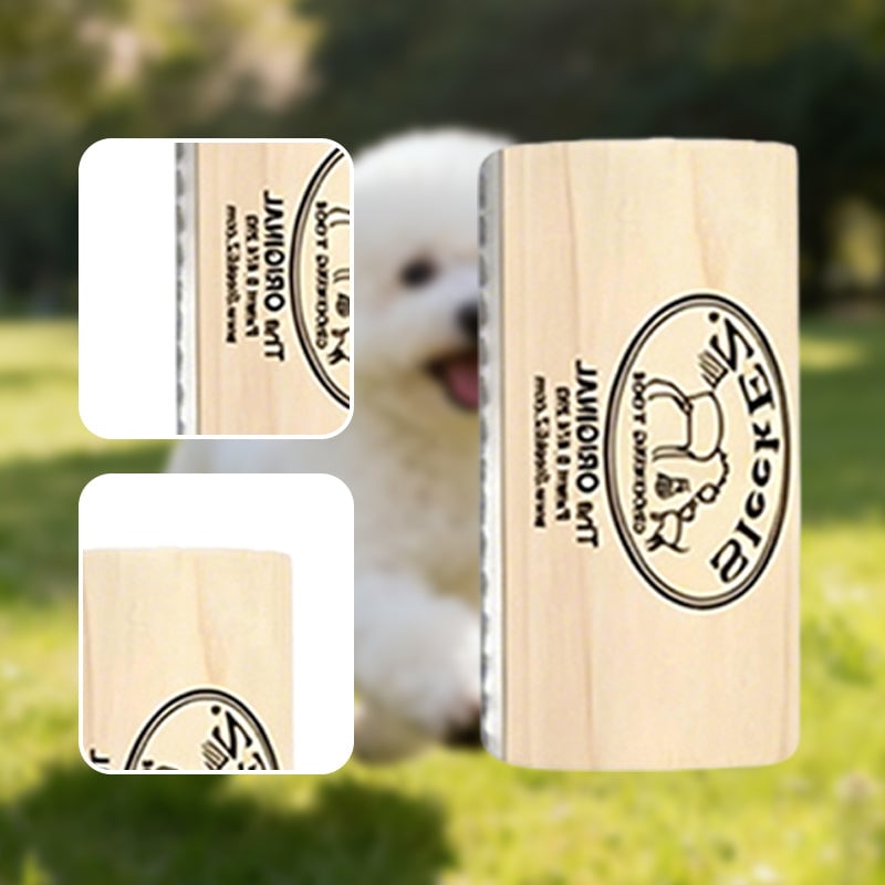 Wooden Pet Grooming Brush