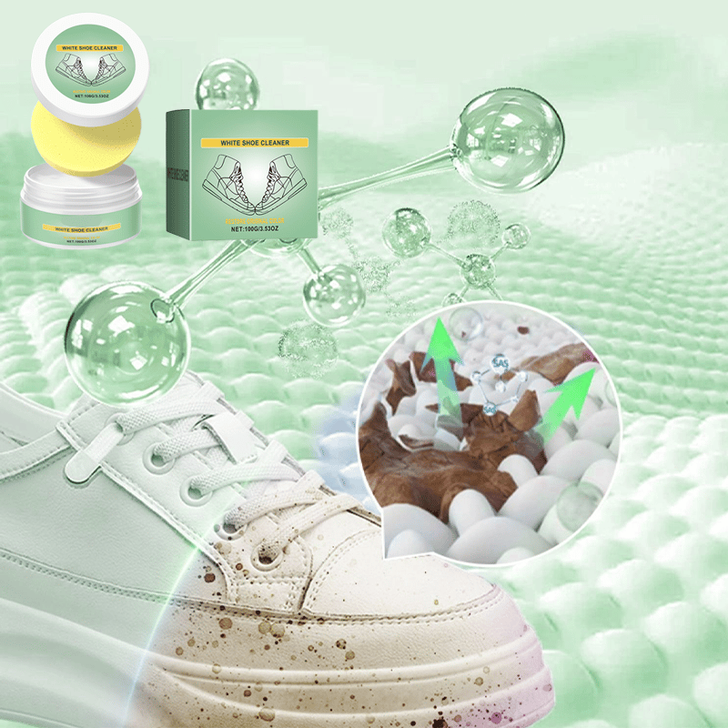 Bærbar Hvit Skorensekrem