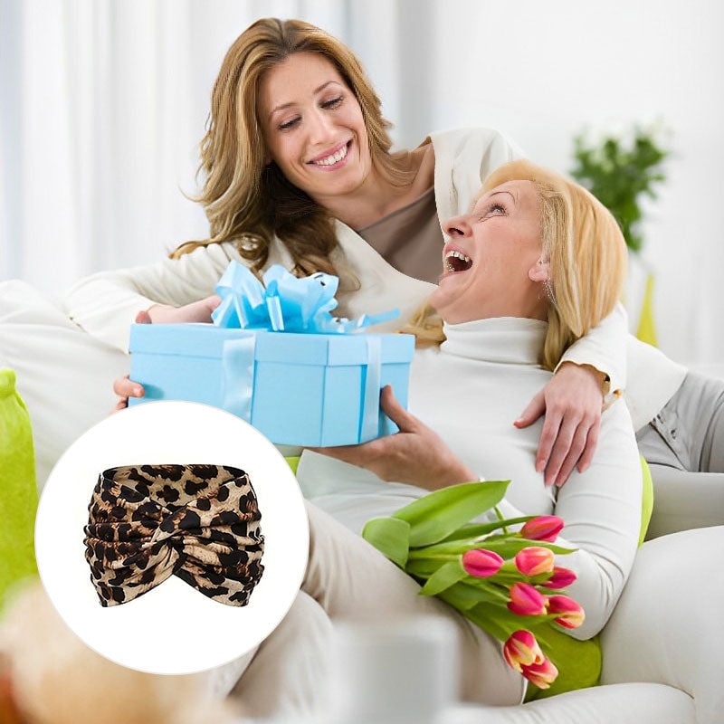 Trykt Kors Yoga-Pannebånd