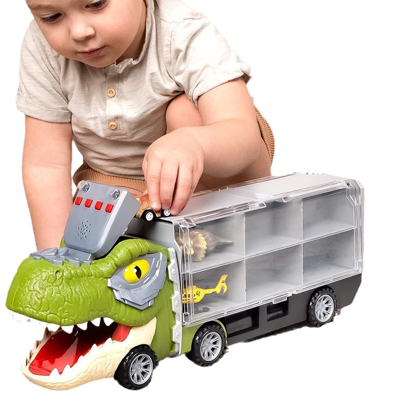 Sakerplus Dinosaur Transport Lastebilsett