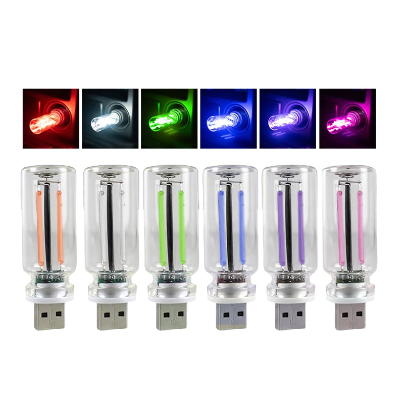 USB Glass Nattlys