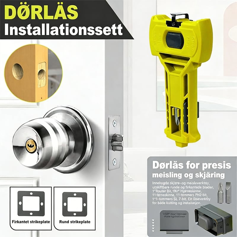 BLWOTMOR Mortise-Verktøysett