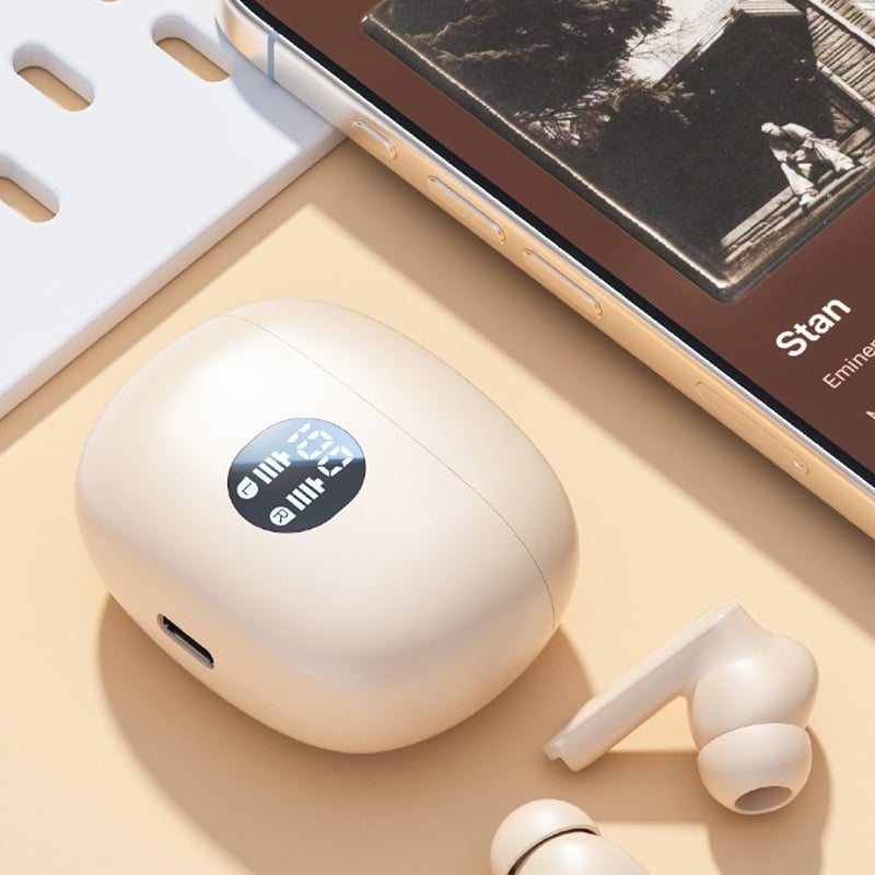Støyreduserende Bluetooth-Hodesett med Digitalt Display