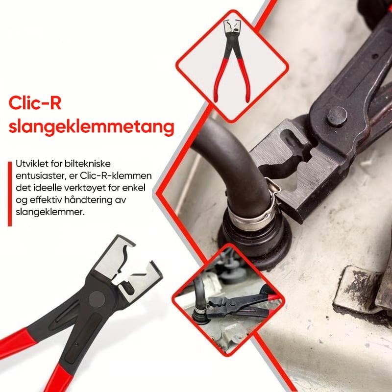 Profesjonelt Slangeklemmesett