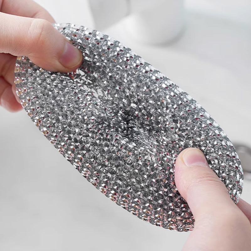 Ståltråd Rengjøringsball med Utskiftbart Håndtak