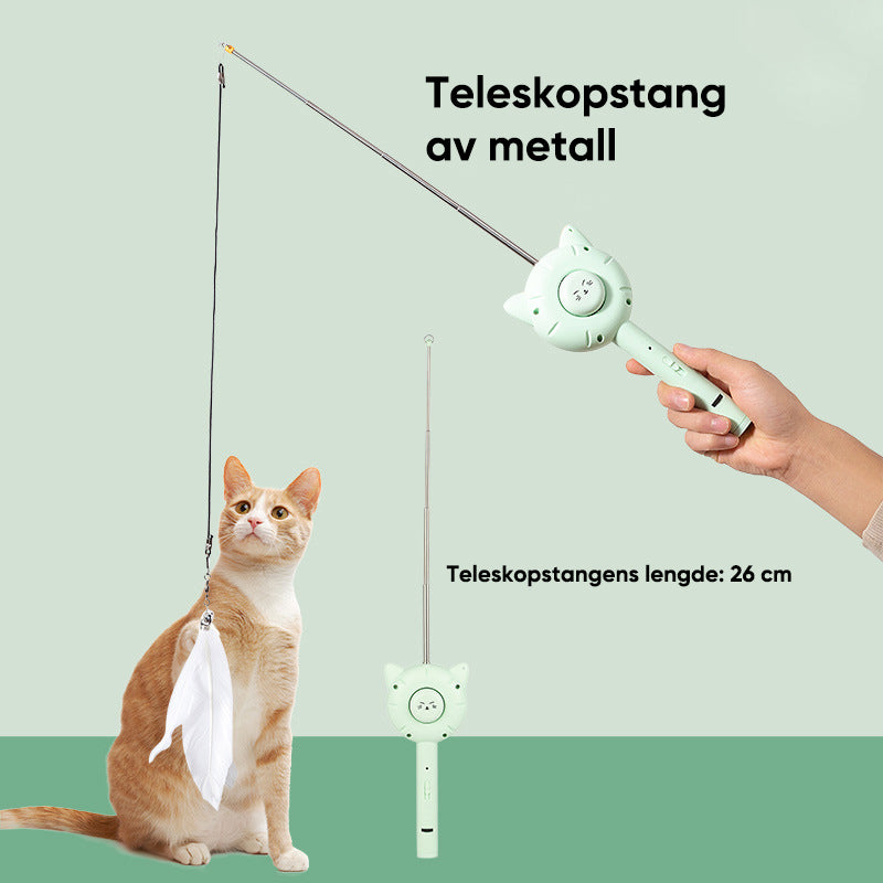 Uttrekkbar kattekam til kjæledyr