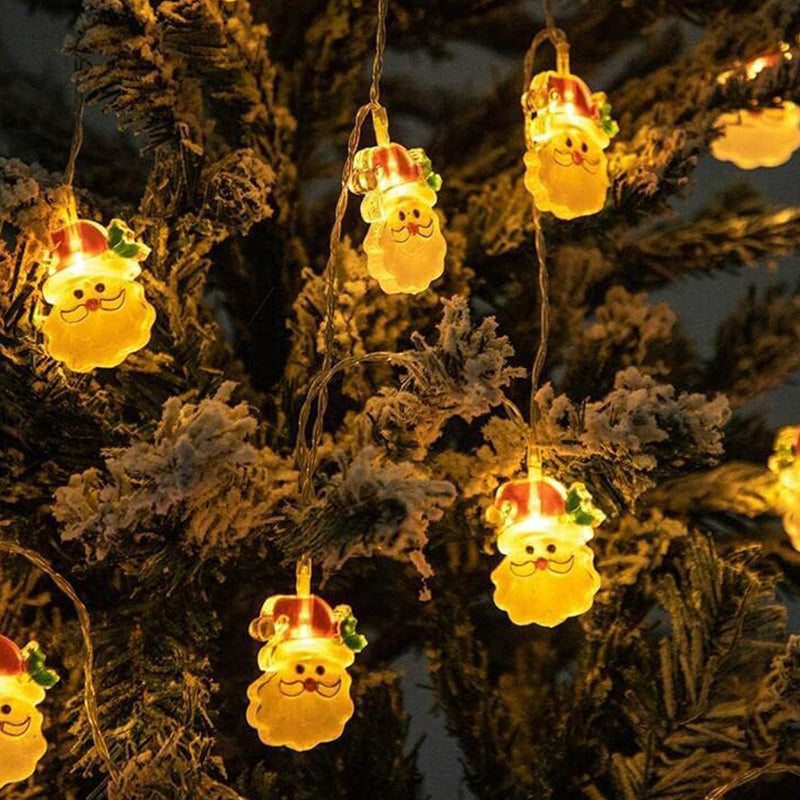Juledekorasjonslysslynge