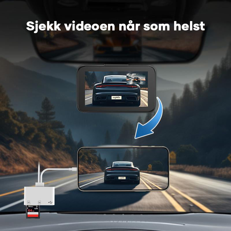 Alt-i-ett Mobil Kortleser