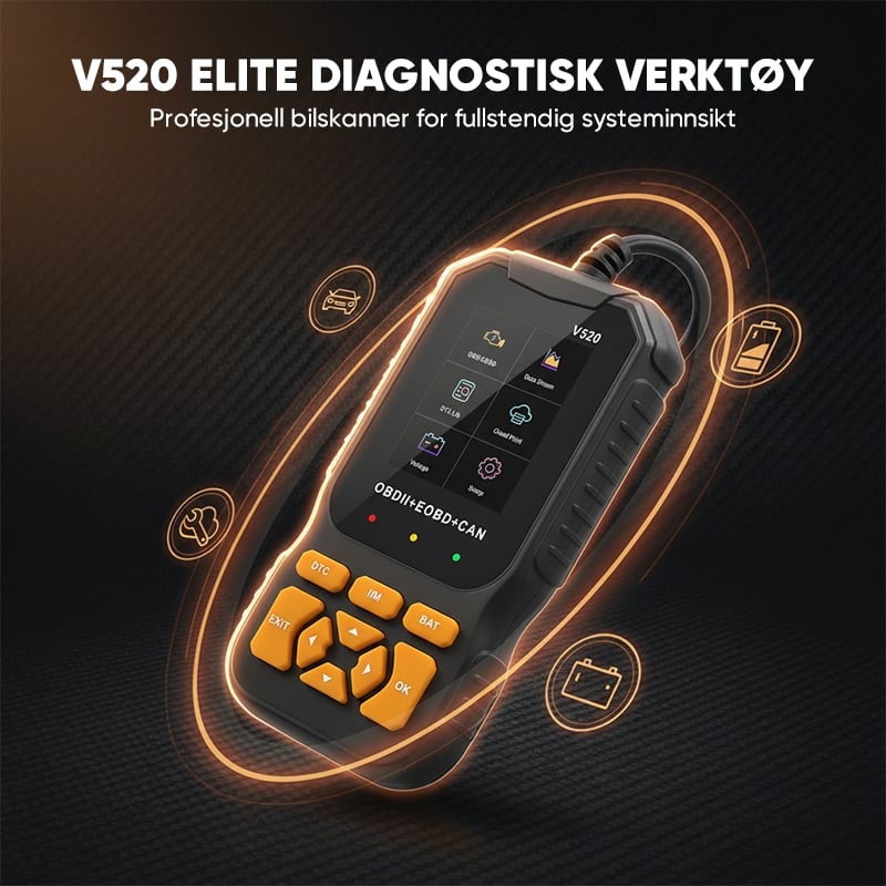 Aless™ OBD Bildiagnose Kodeleser