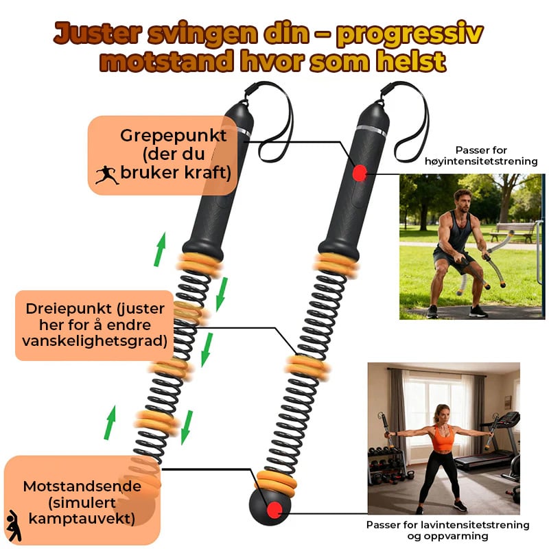 Justerbare Tauløse Trening Kamptau