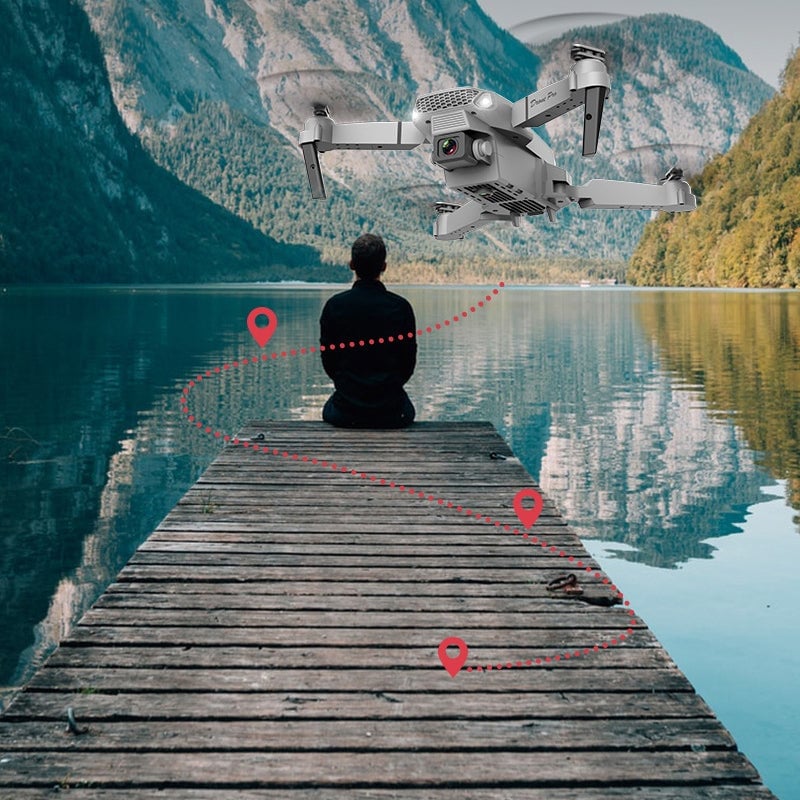 Drone 4K HD Luftfotografering Fly