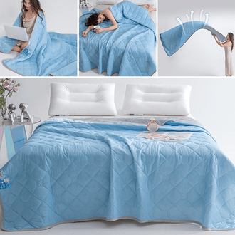 Dobbeltsidig Kjølende Pledd