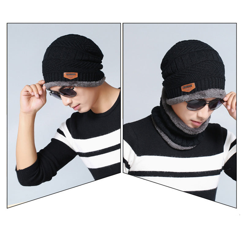 Wool Cap and Neck Warmer set