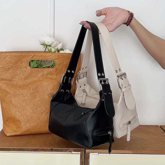 Vintage Glidelås Armhuleveske