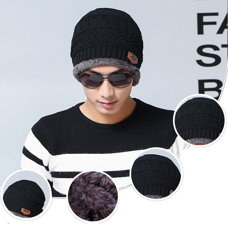 Wool Cap and Neck Warmer set