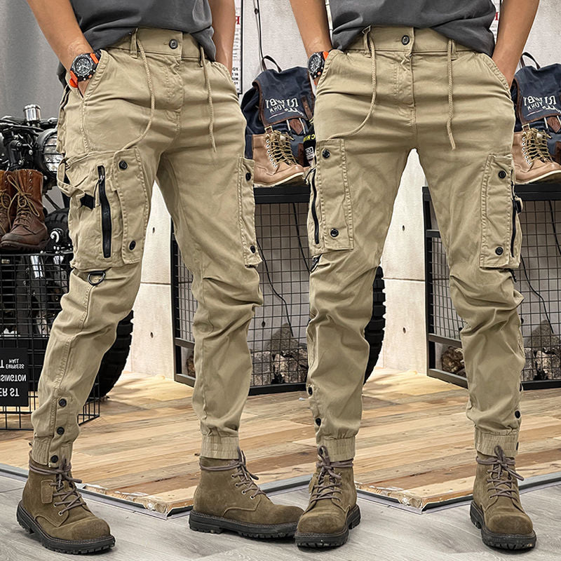 Herre Urbane Skinny Cargobukser