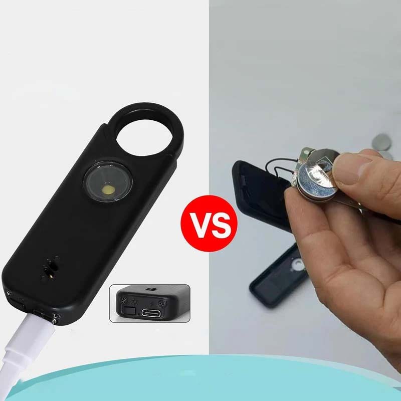 135dB Personlig Sikkerhetsalarm