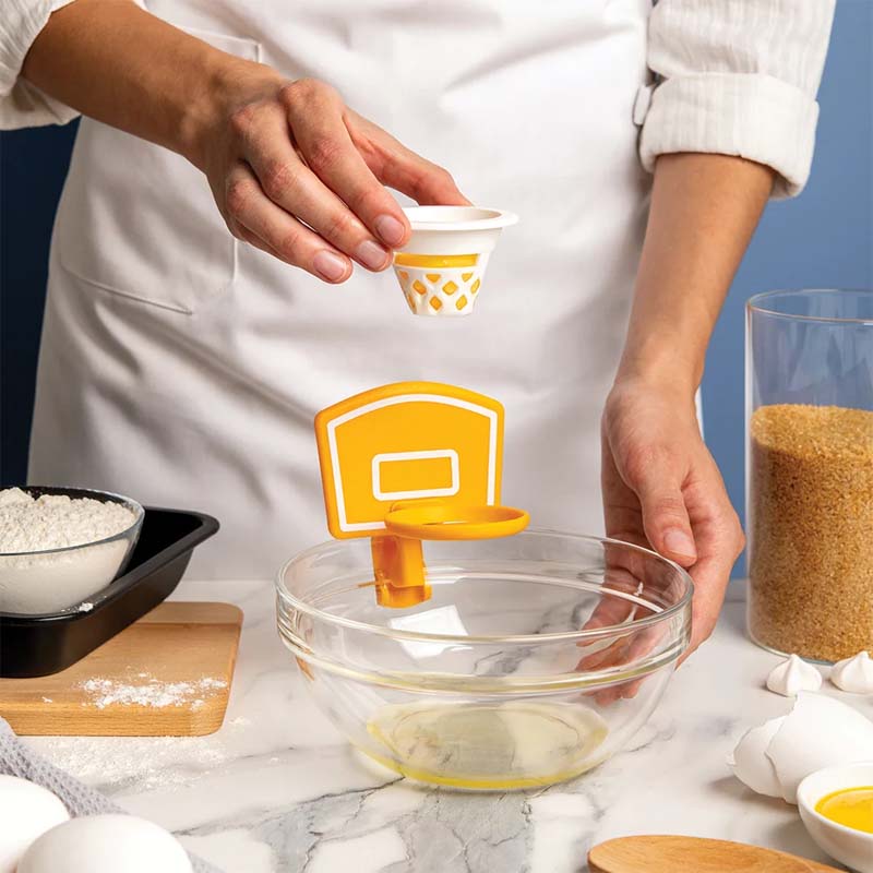 Basketball Hoop Eggeplomme Separator