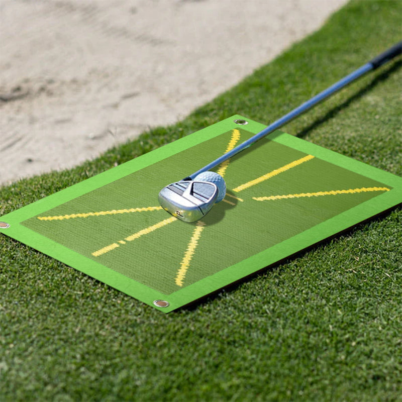 Golftreningsmatte for svingdeteksjon