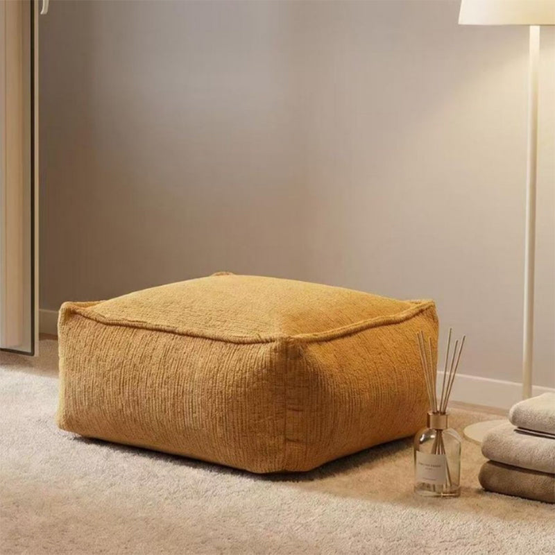 Foldable Upholstered Storage Ottoman Stool