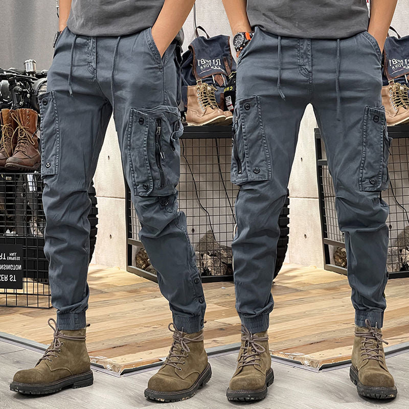 Herre Urbane Skinny Cargobukser