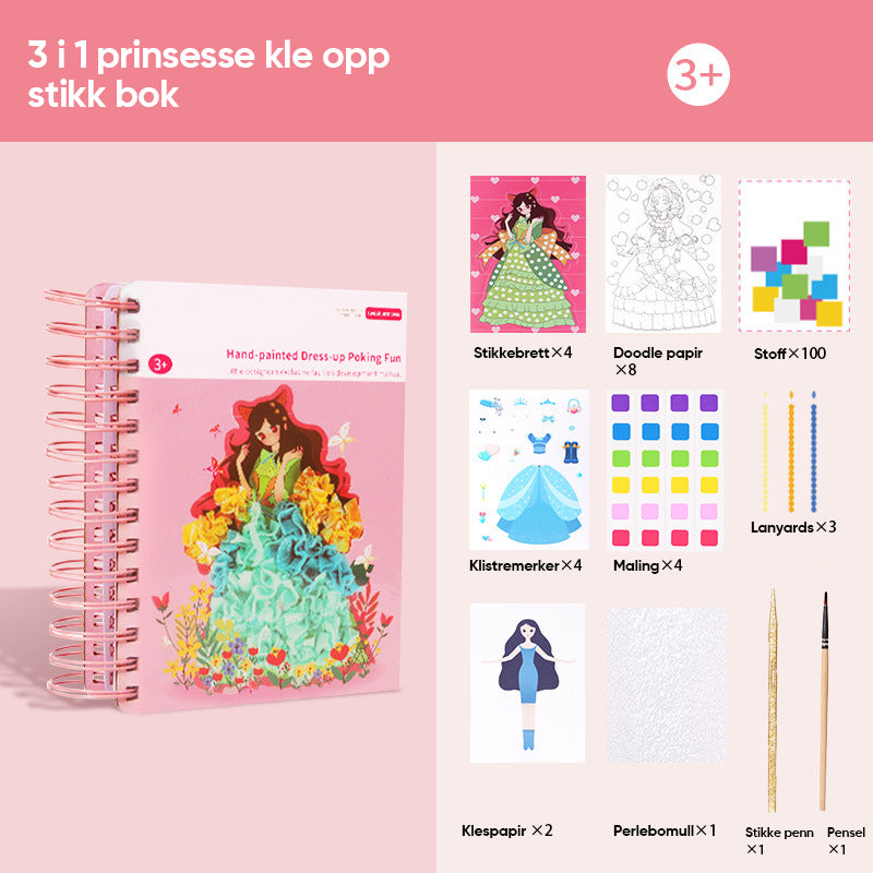 Poke Joy Dress Up Book