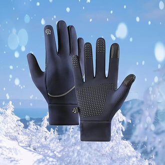 Winterwinddichte Touchscreen-Fahrradhandschuhe