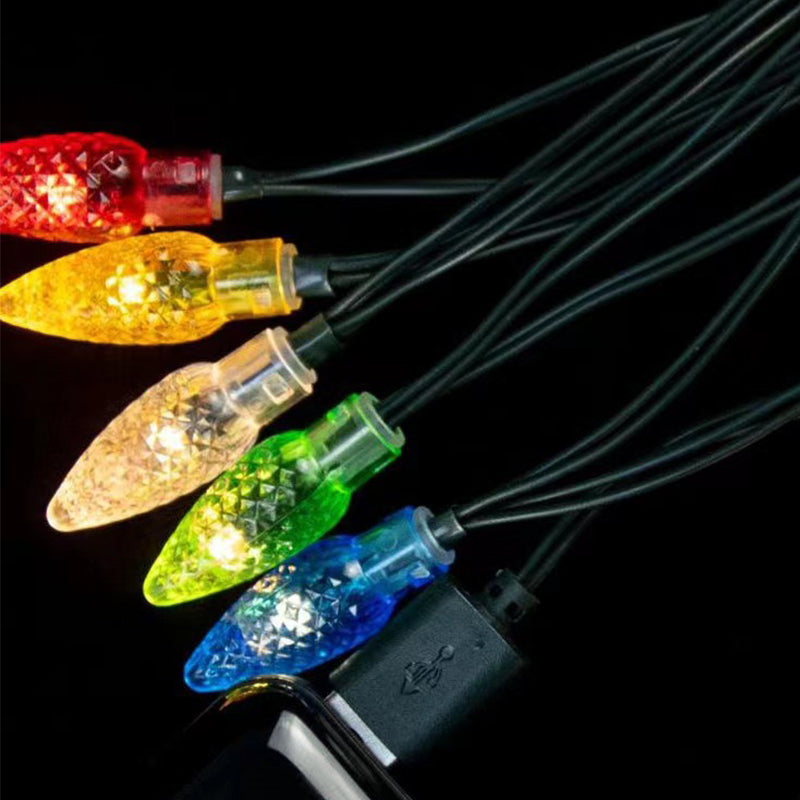 Kjegle Farge Lys 3 i 1 Data Kabel