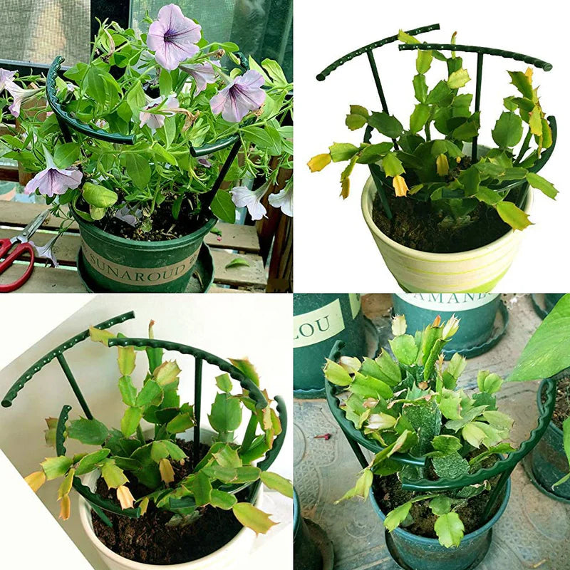 Støttebur for hageplanter