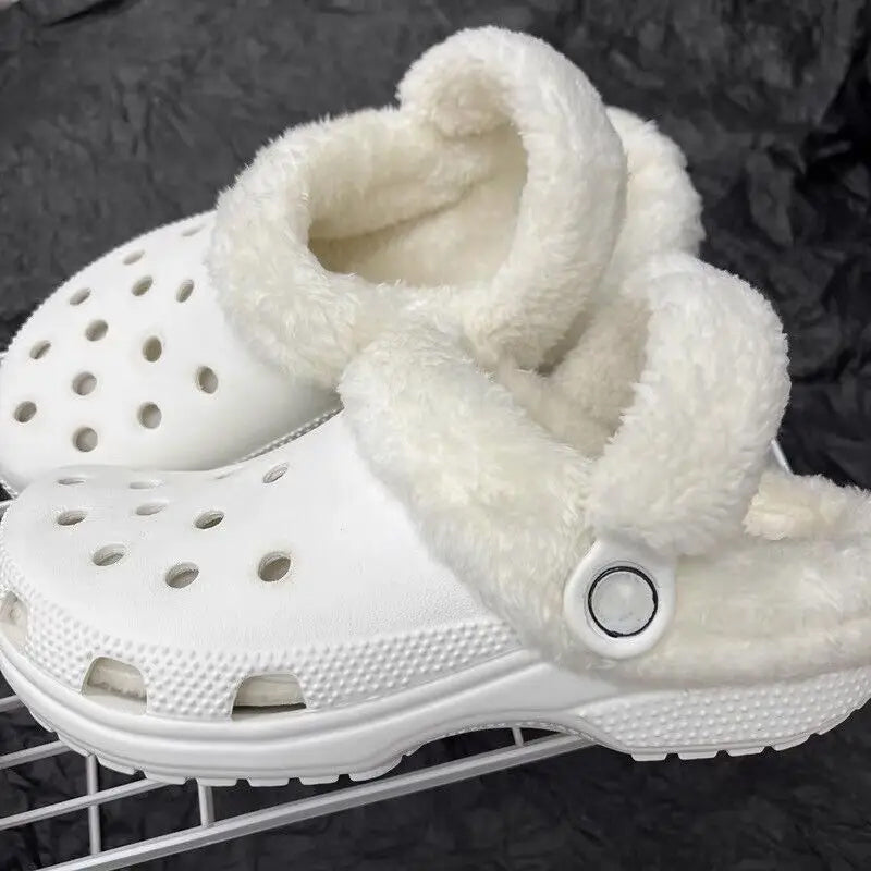 Crocs med fleecefôr