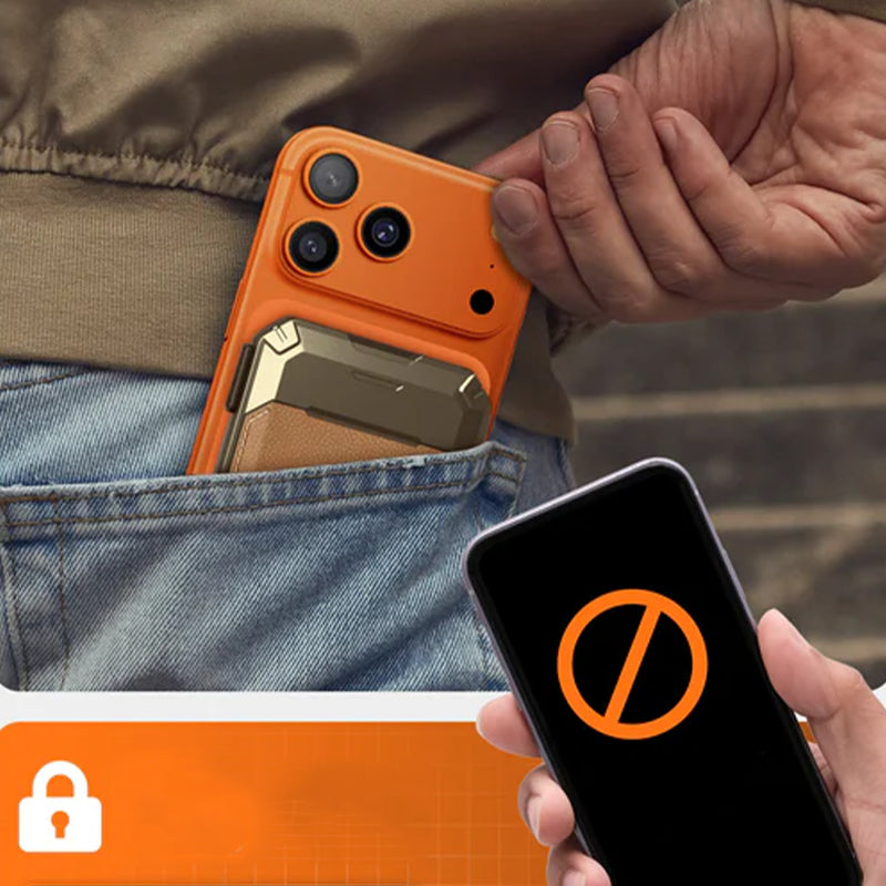 Magnetic Wallet with Stand