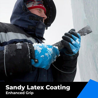 Vanntette termisk isolerte vinterhansker