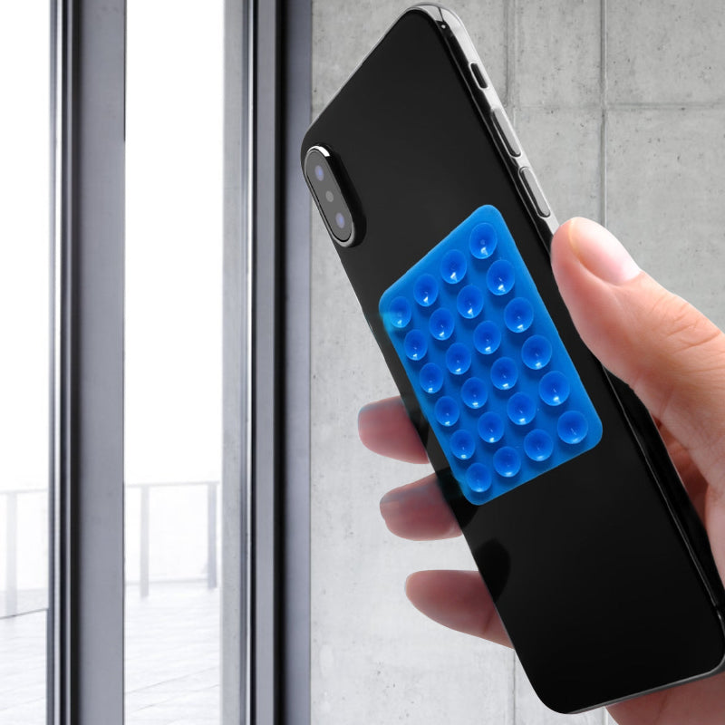 Silikonsugetelefonveske med selvklebende montering