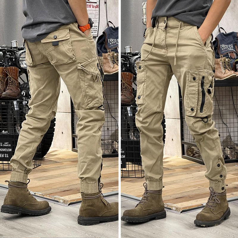 Herre Urbane Skinny Cargobukser