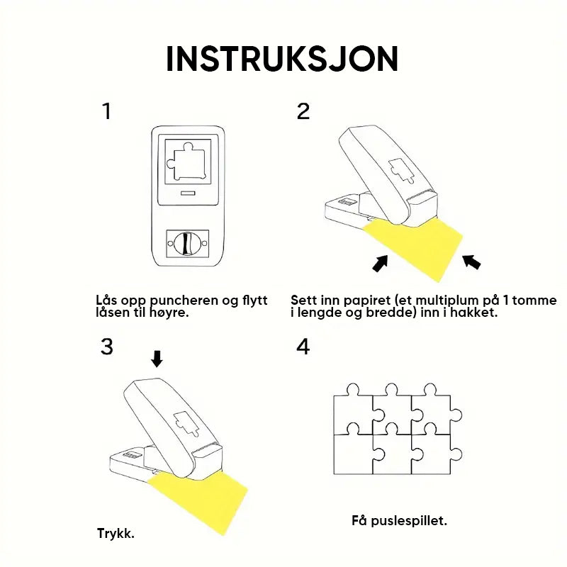 DIY Jigsaw Punch for Crafting