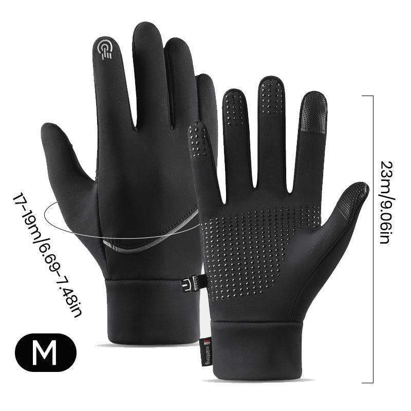Winterwinddichte Touchscreen-Fahrradhandschuhe