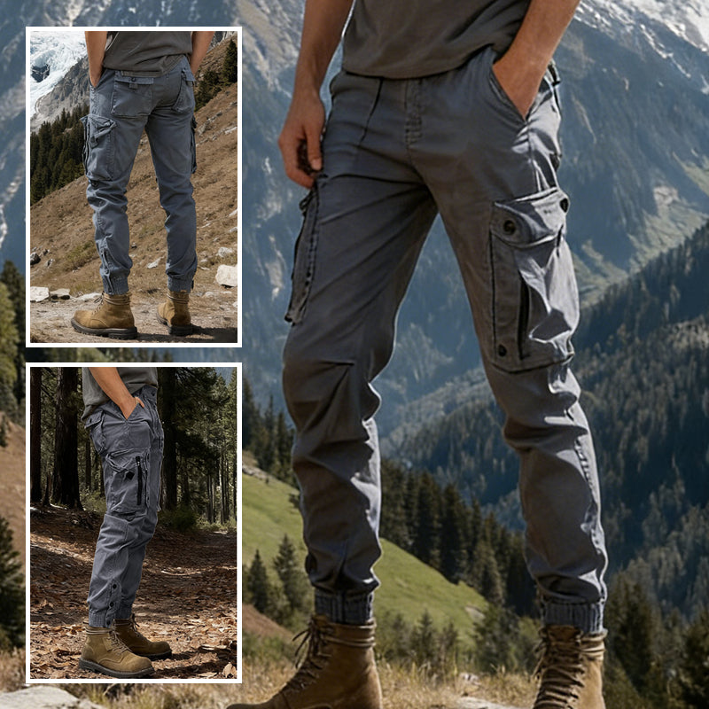 Herre Urbane Skinny Cargobukser