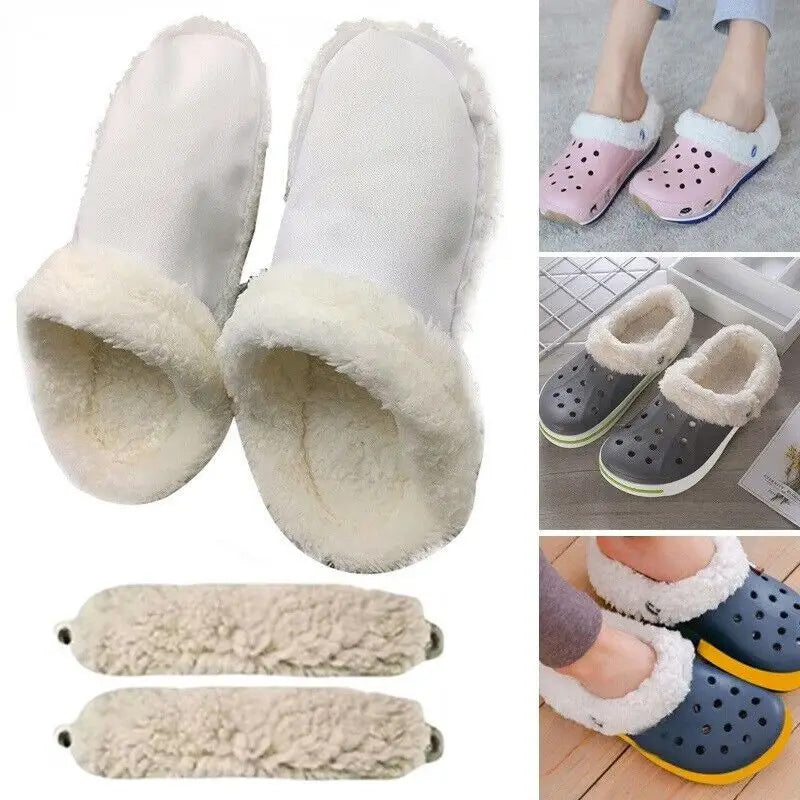 Crocs med fleecefôr