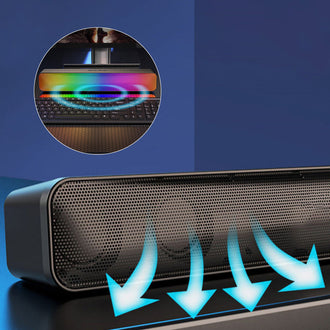 Fargerik Bluetooth-høyttaler