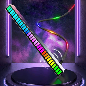 Trådløs lydaktivert RGB-lyslinje